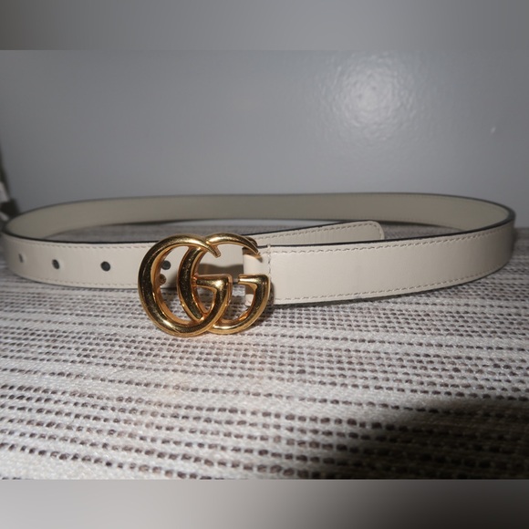 Authentic Gucci GG MARMONT THIN BELT - Picture 1 of 5